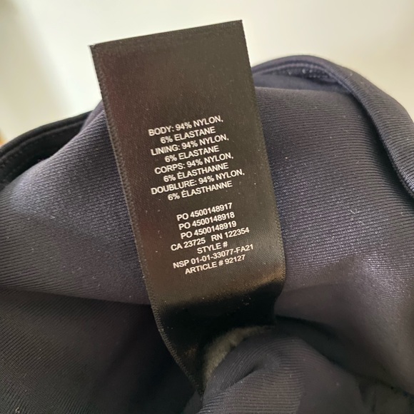 Aritzia Babaton Contour Mockneck Longsleeve - Black XS - Picture 5 of 5